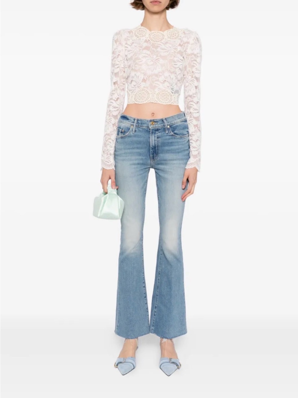 MOTHER The Weekender Fray jeans